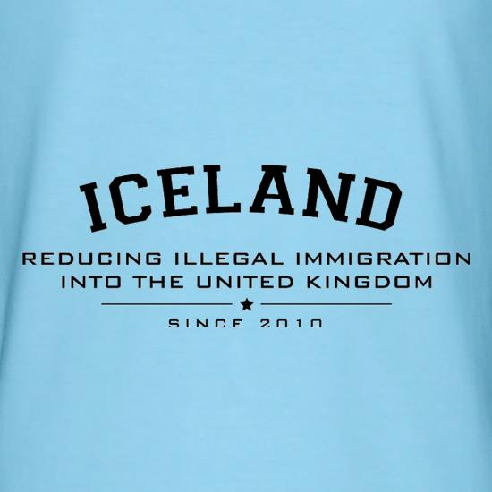 Iceland Reducing Illegal Immigration Since 2010 t shirt